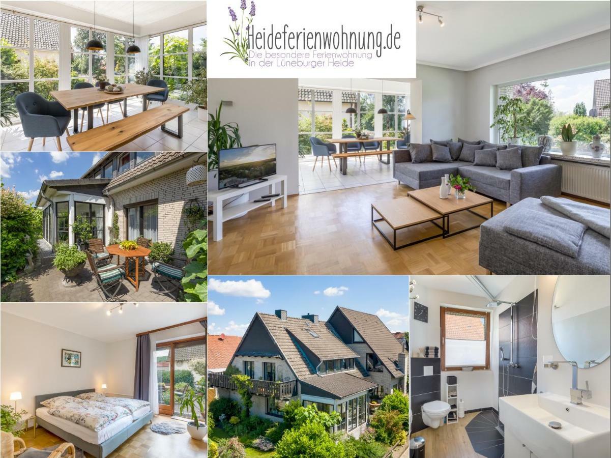 Heideferienwohnung Walsrode Esterno foto