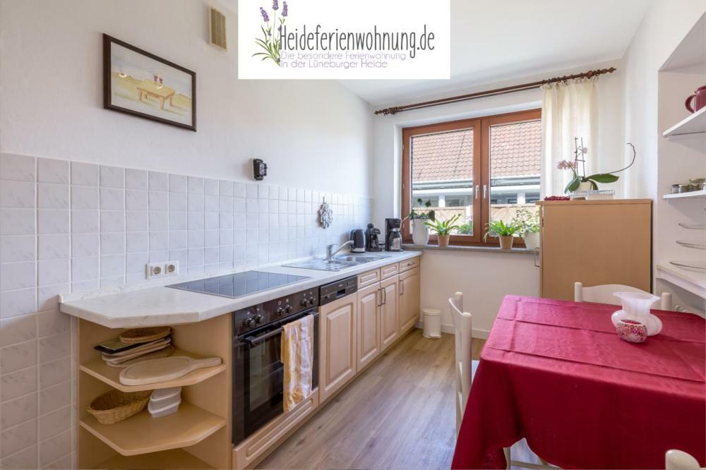 Heideferienwohnung Walsrode Esterno foto