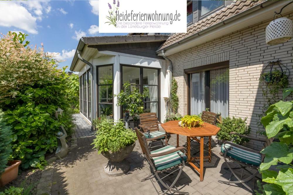 Heideferienwohnung Walsrode Esterno foto
