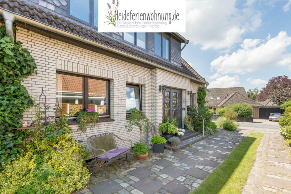 Heideferienwohnung Walsrode Esterno foto