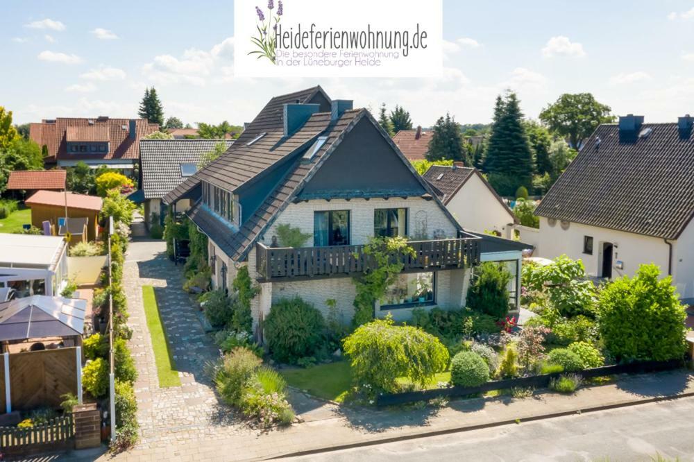 Heideferienwohnung Walsrode Esterno foto