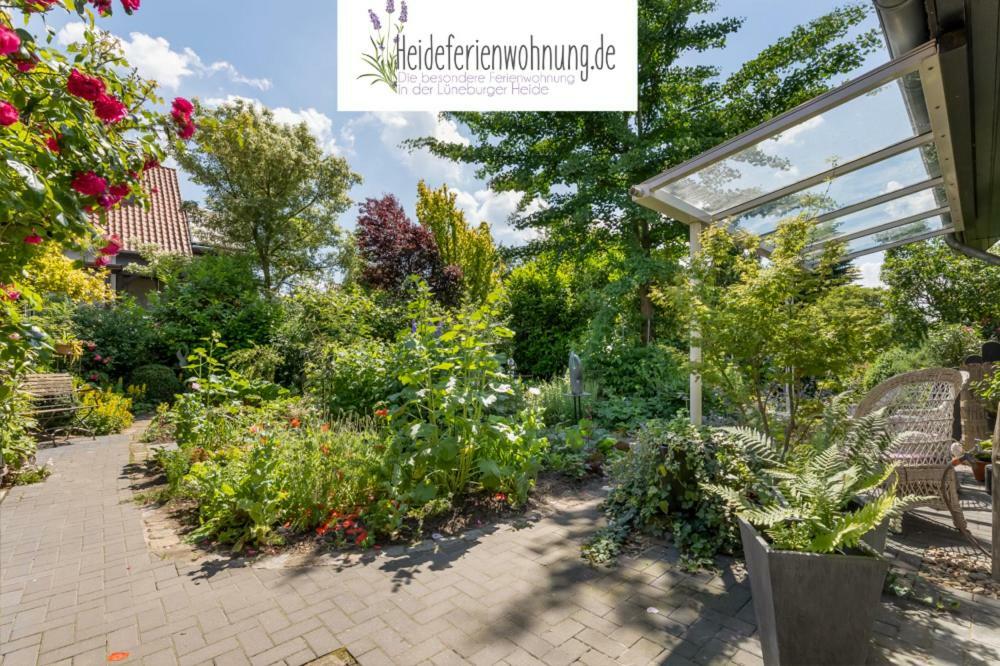 Heideferienwohnung Walsrode Esterno foto