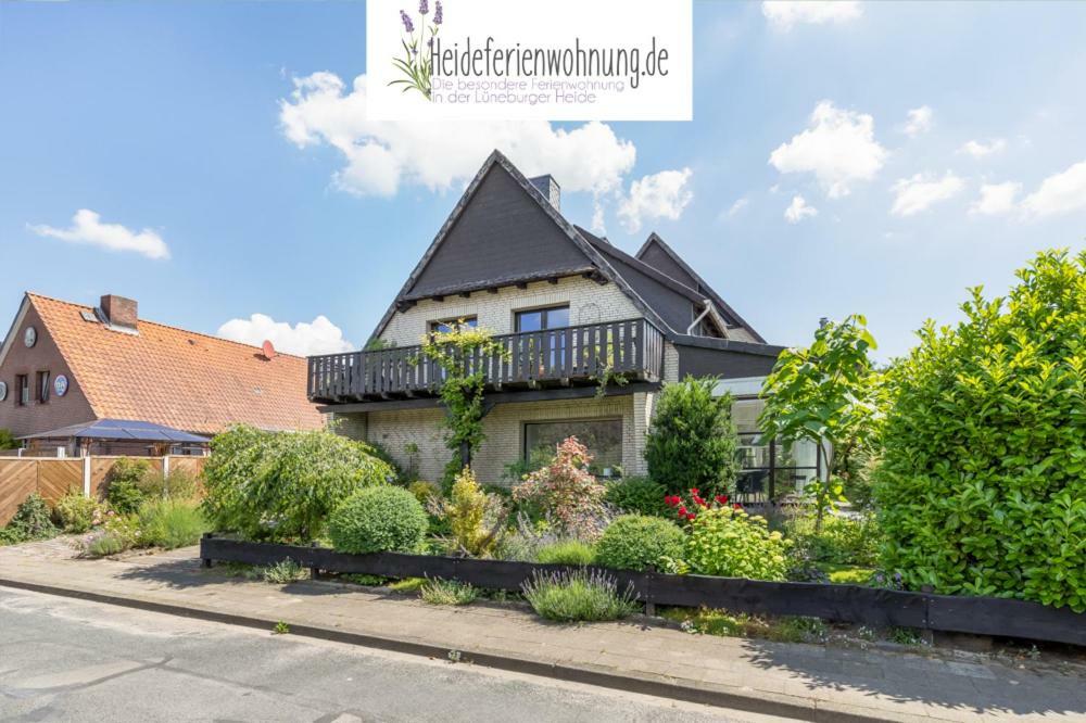 Heideferienwohnung Walsrode Esterno foto