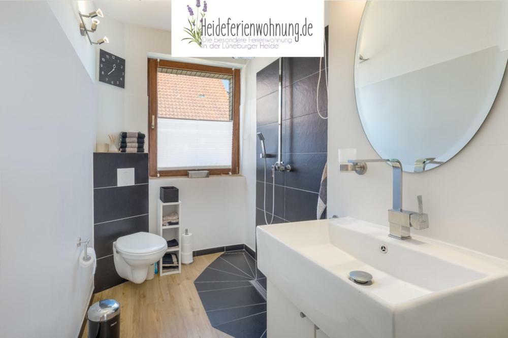 Heideferienwohnung Walsrode Esterno foto